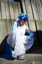 Size: 800x1200 | Tagged: safe, artist:the-winter-cosplayer, dj pon-3, vinyl scratch, human, g4, cosplay, irl, irl human, photo, solo