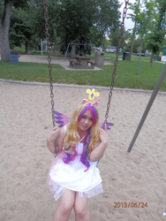 Size: 3216x4288 | Tagged: safe, artist:humm-ii, princess cadance, human, g4, cosplay, irl, irl human, photo, solo