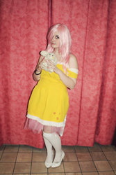 Size: 640x960 | Tagged: safe, artist:kamixsama, fluttershy, human, g4, cosplay, irl, irl human, photo, solo