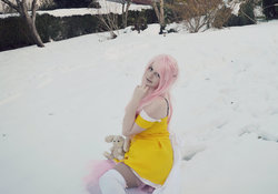 Size: 2828x1976 | Tagged: safe, artist:kamixsama, fluttershy, human, g4, cosplay, irl, irl human, photo, solo