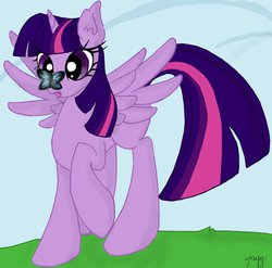 Size: 1029x1016 | Tagged: safe, artist:tayykitsune, twilight sparkle, alicorn, pony, g4, female, mare, solo, twilight sparkle (alicorn)