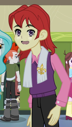 Size: 375x663 | Tagged: safe, edit, edited screencap, screencap, crimson napalm, nolan north, paisley, velvet sky, equestria girls, g4, my little pony equestria girls, background human, parody