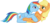 Size: 1326x602 | Tagged: dead source, safe, artist:waranto, applejack, rainbow dash, pony, g4, blushing, duo, female, lesbian, lying down, on back, prone, ship:appledash, shipping