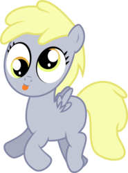 Size: 2367x3205 | Tagged: safe, artist:bigdream64, derpy hooves, pegasus, pony, g4, cute, derpabetes, female, filly, filly derpy, foal, high res, mare, simple background, solo, transparent background, vector, young, younger