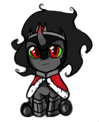 Size: 409x506 | Tagged: safe, artist:speechlesswitness, king sombra, g4, chibi, cute, foal, male, solo, sombradorable