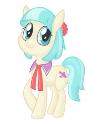 Size: 1364x1718 | Tagged: safe, artist:hirurux, coco pommel, earth pony, pony, g4, female, mare, simple background, solo, transparent background