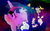 Size: 1000x625 | Tagged: safe, artist:mylittlebadzerg, applejack, discord, fluttershy, pinkie pie, rarity, twilight sparkle, g4, my little pony: friendship is magic, the return of harmony, crying, marionette