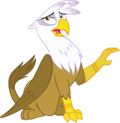 Size: 6689x6884 | Tagged: safe, artist:julianwilbury, gilda, griffon, g4, absurd resolution, female, simple background, solo, transparent background