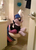 Size: 924x1280 | Tagged: safe, artist:buttercupbabyppg, twilight sparkle, g4, but why, clothes, irl, life size, photo, plushie, potty, potty time, socks, striped socks, toilet, toilet paper, toilet sparkle, wat