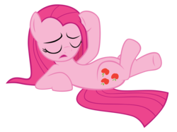 Size: 2500x1865 | Tagged: safe, artist:ekkitathefilly, pinkie pie, earth pony, pony, g4, magical mystery cure, female, mare, pinkamena diane pie, simple background, solo, swapped cutie marks, transparent background, vector