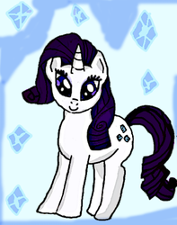 Size: 403x512 | Tagged: safe, artist:frozenponyprincess, rarity, g4, female, solo