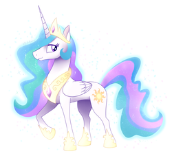 Size: 1600x1455 | Tagged: safe, artist:kplatoony, princess celestia, g4, female, solo