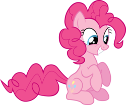 Size: 6000x5038 | Tagged: safe, artist:scrimpeh, pinkie pie, earth pony, pony, g4, .svg available, absurd resolution, cutie mark, female, mare, simple background, solo, transparent background, vector