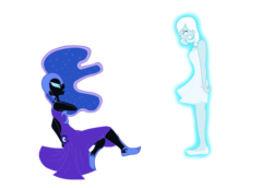 Size: 2800x1924 | Tagged: safe, artist:manga51, nightmare moon, oc, oc:snowdrop, ghost, equestria girls, g4, equestria girls-ified, simple background, transparent background