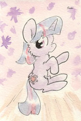 Size: 670x998 | Tagged: safe, artist:slightlyshade, twilight sparkle, g4, female, solo, traditional art