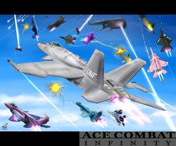 Size: 3000x2500 | Tagged: dead source, safe, artist:pak-faace1234, trixie, twilight sparkle, pony, g4, ace combat:infinity, barely pony related, f-15s+, f-22 raptor, f-35 lightning ii, high res, lockheed corporation, mq-90 quox, plane, twilight sparkle (alicorn), yf-23