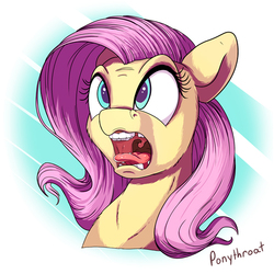 Size: 600x600 | Tagged: dead source, safe, artist:php187, fluttershy, pegasus, pony, g4, burp, bust, colored pupils, female, flutterpred, maw, mawshot, open mouth, portrait, silly face, solo, surprised, tongue out, uvula