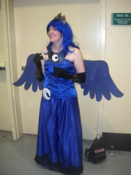 Size: 2736x3648 | Tagged: safe, princess luna, human, g4, cosplay, high res, irl, irl human, photo, solo