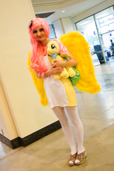 Size: 684x1024 | Tagged: safe, fluttershy, human, g4, cosplay, irl, irl human, photo, solo