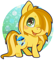 Size: 416x464 | Tagged: safe, artist:miss-glitter, oc, oc only, earth pony, pony, female, mare, solo