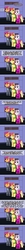 Size: 700x7090 | Tagged: safe, apple bloom, scootaloo, sweetie belle, g4, ask-twilightvi, elevator, mass effect