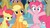 Size: 1453x811 | Tagged: safe, screencap, amethyst star, apple bloom, applejack, crescent pony, lightning bolt, mane moon, pinkie pie, sassaflash, sparkler, star hunter, sunshower raindrops, white lightning, pegasus, pony, equestria games (episode), g4, animation error, equestria games, female, hub logo, mare, wingless