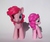 Size: 924x768 | Tagged: safe, pinkie pie, g4, blind bag, comparison, female, figure, irl, photo, size comparison, toy