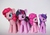 Size: 1024x714 | Tagged: safe, pinkie pie, twilight sparkle, g4, blind bag, comparison, female, figure, irl, photo, size comparison, toy