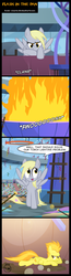Size: 760x2916 | Tagged: safe, artist:toxic-mario, derpy hooves, spitfire, pegasus, pony, comic:toxic-mario's derpfire shipwreck, equestria games (episode), g4, cauldron, comic, derpfire, equestria games, female, mare, scene parody, spitfiery, spitfire's hair is fire