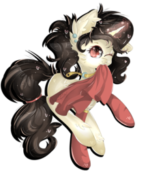 Size: 832x960 | Tagged: safe, artist:hamatte, oc, oc only, oc:zweiten draw, pony, unicorn, heart, magic, solo, wingding eyes