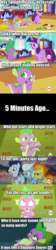 Size: 795x3549 | Tagged: safe, screencap, fleetfoot, sapphire shores, soarin', spike, spitfire, twilight sparkle, alicorn, pony, equestria games (episode), g4, 30 rock, boo, comic, equestria games, fangs, female, frown, glare, gritted teeth, hub logo, image macro, mare, meme, national anthem, nervous, new crown, on back, open mouth, parody, singing, spotlight, stadium, tired, twilight sparkle (alicorn), wide eyes