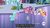 Size: 1280x719 | Tagged: safe, screencap, applejack, bright smile, castle (crystal pony), elbow grease, paradise (g4), pinkie pie, rainbow dash, rarity, scootaloo, spike, sweetie belle, twilight sparkle, alicorn, crystal pony, pony, equestria games, g4, my little pony: friendship is magic, bush, crystal empire, female, flag, flower, greece, greek, hub logo, mare, meme, twilight sparkle (alicorn), youtube caption