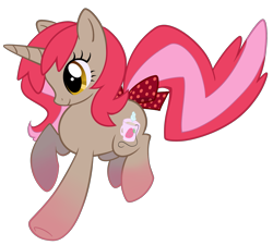 Size: 2223x2000 | Tagged: safe, artist:sakuyamon, oc, oc only, oc:strawberry tea, pony, unicorn, female, high res, mare, simple background, solo, transparent background