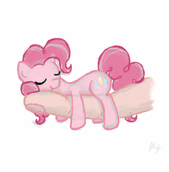 Size: 878x894 | Tagged: safe, artist:astranordy, pinkie pie, human, g4, finger, micro, shrunk, small, tiny ponies