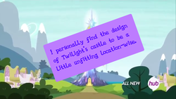 Size: 1280x720 | Tagged: safe, screencap, g4, twilight's kingdom, confession, pony confession, twilight's castle