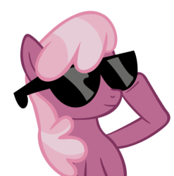 Size: 3087x3121 | Tagged: safe, artist:j-brony, cheerilee, g4, female, simple background, solo, sunglasses, transparent background, vector