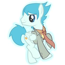 Size: 894x894 | Tagged: safe, artist:london13ridges, ghost, ghost pony, pegasus, pony, billy joe cobra, dude that's my ghost!, male, ponified, simple background, solo, stallion, transparent background, vector