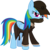 Size: 5640x5626 | Tagged: safe, artist:overdriv3n, rainbow dash, g4, absurd resolution, aiden pearce, clothes, cosplay, female, simple background, solo, transparent background, vector, watch dogs