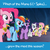 Size: 548x548 | Tagged: safe, screencap, applejack, fluttershy, pinkie pie, rainbow dash, rarity, spike, twilight sparkle, alicorn, pony, g4, official, female, mane seven, mane six, mare, twilight sparkle (alicorn)