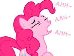 Size: 2048x1536 | Tagged: safe, artist:proponypal, pinkie pie, earth pony, pony, g4, female, mare, nostrils, pre sneeze, simple background, sneezing, sneezing fetish, solo, transparent background