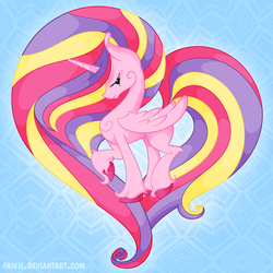 Size: 2250x2250 | Tagged: safe, artist:faikie, princess cadance, g4, female, high res, solo, unshorn fetlocks