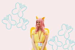 Size: 1280x853 | Tagged: safe, fluttershy, human, g4, cosplay, irl, irl human, photo, solo