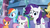 Size: 1920x1080 | Tagged: safe, screencap, applejack, rainbow dash, rarity, scootaloo, sweetie belle, equestria games, g4, my little pony: friendship is magic, hub logo, lidded eyes, out of context