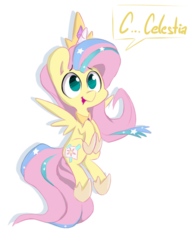 Size: 511x663 | Tagged: safe, artist:spaerk, fluttershy, princess celestia, pegasus, pony, g4, clothes, costume, fake cutie mark, female, mare, open mouth, shylestia, simple background, solo, transparent background