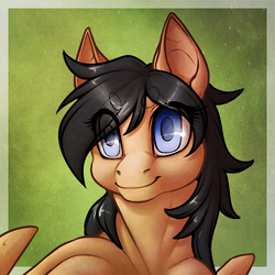 Size: 500x500 | Tagged: safe, artist:chubby-kirin, oc, oc only, pegasus, pony, bust, female, mare, solo