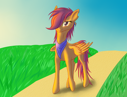 Size: 1700x1300 | Tagged: safe, artist:vasillium, scootaloo, g4, female, solo