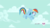 Size: 574x323 | Tagged: safe, screencap, rainbow dash, g4, inspiration manifestation, derp, faic, female, flying, hub logo, hubble, solo