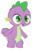 Size: 400x616 | Tagged: safe, artist:queencold, spike, dragon, g4, baby, baby dragon, baby spike, cute, eyebrows, fangs, green eyes, male, open mouth, simple background, smiling, solo, spikabetes, transparent background, vector, younger