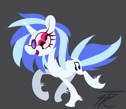 Size: 710x615 | Tagged: dead source, safe, artist:php92, dj pon-3, vinyl scratch, pony, unicorn, g4, female, solo