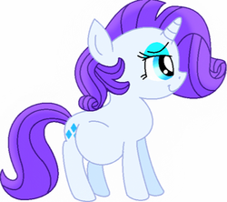 Size: 594x528 | Tagged: artist needed, safe, rarity, pony, unicorn, g4, 1000 hours in ms paint, alternate hairstyle, bronybait, female, mare, ms paint, older, pregnant, simple background, solo